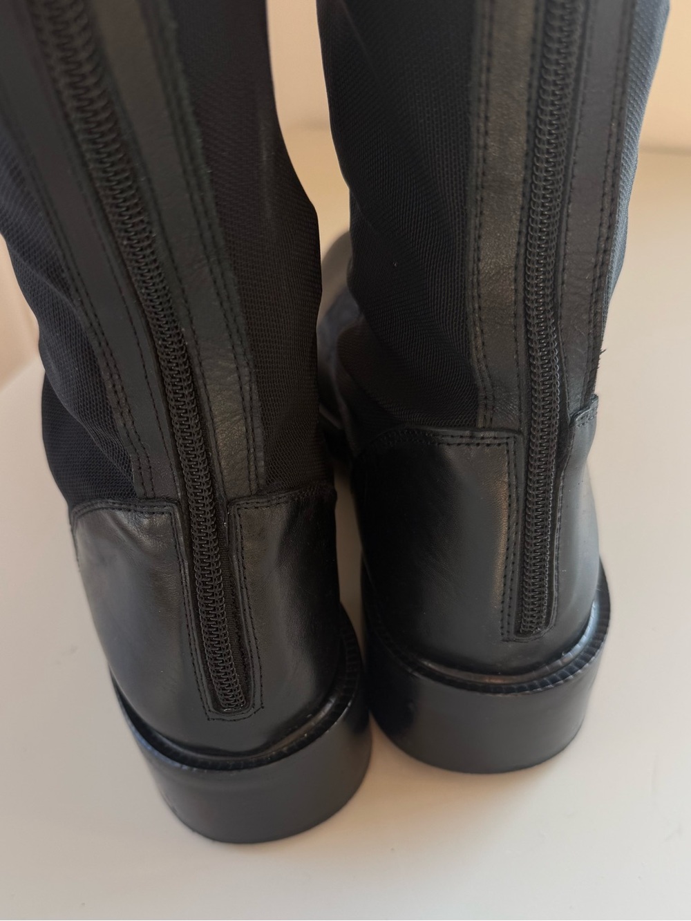 Free People Trickum Tall Combat Boots Black EU39 US8.5 - Picture 10 of 14